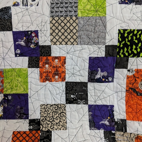 Other - 🎉 HP 🎈Handmade Nightmare Before Christmas quilt